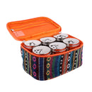 6 Pieces Portable Stainless Steel Condiment Seasoning Salt Sugar Pepper Jar Dispenser Bottles Shaker Pot for Outdoor Travel Camping BBQ