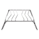 Foldable Durable Steel BBQ Grill Stand Camping Picnic Outdoor Travel Fishing Backpacking with Windshield