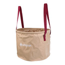 Portable Folding Round 3L Large Capacity Fishing Bucket Water Bag Outdoor Camping Hiking Travel Equipment