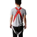 Full Body Harness Safety Belt Caving Protective Gear for Outdoor Rock Climbing Mountaineering Fire Rescue