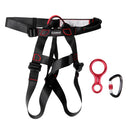 New Rock Climbing Sit Harness + 35KN Figure 8 Belay Device + 25KN Carabiner