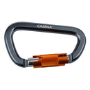 28KN Professional Safety Master Lock D Shape Auto Locking Carabiner Rock Climbing Equipment Outdoor Tool