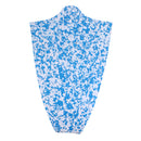 1 Set of 9 Pieces EVA Foam Surfboard Traction Pads with Tail Pad Surfing Surf Full Deck Grips, White + Blue