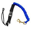 Elastic Paddle Leash Tie Rope Bungee Fishing Rod with Hook for Kayak Canoe