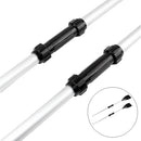1 Pair Nylon 15cm SUP Kayak Paddle Connectors Screw Joint Part for Marine Boat Canoe Dinghy Oars