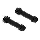 1 Pair Nylon 15cm SUP Kayak Paddle Connectors Screw Joint Part for Marine Boat Canoe Dinghy Oars