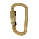 45KN Auto Locking Galvanized Alloy Steel D Ring Carabiner Outdoor Rock Climbing Caving Rappelling Rescue Mountaineering Gear Hook