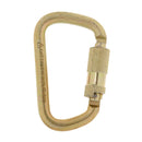 45KN Auto Locking Galvanized Alloy Steel D Ring Carabiner Outdoor Rock Climbing Caving Rappelling Rescue Mountaineering Gear Hook
