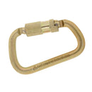 45KN Auto Locking Galvanized Alloy Steel D Ring Carabiner Outdoor Rock Climbing Caving Rappelling Rescue Mountaineering Gear Hook