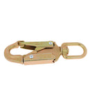 23KN Safety Swivel Snap Fall Protection Rescue Rock Climbing Mountaineering Construction Gear Hook