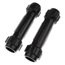 2 Pieces Screwed Joints for Kayak Canoe Inflatable Boat Paddles Black
