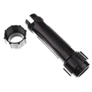 2 Pieces Screwed Joints for Kayak Canoe Inflatable Boat Paddles Black