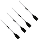 2 Pair 126cm Aluminum Detachable Afloat Oars Paddles for Inflatable Boat Kayak