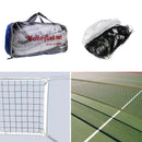 Portable Standard Official Size Volleyball Net Outdoor Indoor Beach Mesh for Training with Storage Bag