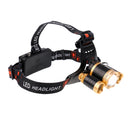 New 1800 Lumen 3x T6 LED 4 Modes Headlamp Night Fishing Hunting Running Cycling Camping Hiking Travel Outdoor Headlight Torch Work Light