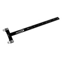 30 x 10 cm Black Archery Aluminum Alloy Bow Square-T Tuning Tool for Recurve & Compound Bow Longbow