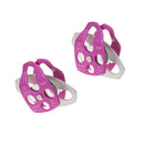 2 Pieces Aluminum Rope Pulley Ball Bearings Sheave 32KN Breaking Load Rock Climbing Arborist Rescue Abseiling Gear