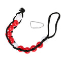Deluxe Large Beads Golf Stroke Shot Score Counter with Carabiner Clip