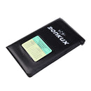 PU Golf Scorecard Holder with Scorecard and Pencil Score Notebook Tracking Score Booklet Golf Stats