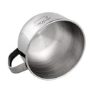 Outdoor Portable 178ML Stainless Steel Coffee Milk Tea Drinking Mug Camping Hiking Cup with Handle
