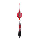 Portable Retractable Badge Reel Golf Scoring Pen Belt Clip with Carabiner Snap Hook