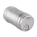 Magicdeal Outdoor Hiking Camping Kitchen Utensils Salt Pepper Shaker Stainless Steel Condiment Dispenser Silver M