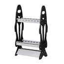 Fishing Rod Holder Rack Stand Display Rod Rest Storage Rest for 16 Rod Pole/Hiking Sticks/Billiard Sticks