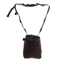 Durable Chalk Bag with Quick-Clip Belt for Rock Climbing/ Weight Lifting/ Bouldering/ Gymnastics - Tight Fitting Drawstring for No Leakage - Coffee