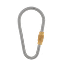 1.85 x 0.9inch Strong Ultra-light Titanium Alloy Screw Lock Carabiner Clip Keychain Outdoor Camping Quick Hook