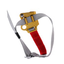 Gold Left Foot Ascender Riser Rock Climbing Mountaineering Caving Equipment Gear for 8-13mm Rope