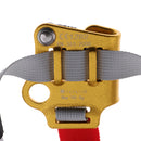 Gold Left Foot Ascender Riser Rock Climbing Mountaineering Caving Equipment Gear for 8-13mm Rope