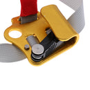 Gold Left Foot Ascender Riser Rock Climbing Mountaineering Caving Equipment Gear for 8-13mm Rope