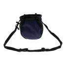 Navy Blue Climbing Chalk Powder Bag with Adjustable Waist Belt & Drawstring Closure for Climber Climbing Bouldering Gymnastics Lifting