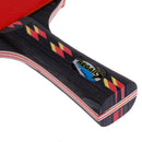 Durable Table Tennis Paddle Ping-Pong Bat Rackets Case Ball Set Long Handle Shake Hands Grips