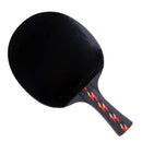 Durable Table Tennis Paddle Ping-Pong Bat Rackets Case Ball Set Long Handle Shake Hands Grips