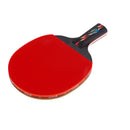 Durable Table Tennis Paddle Ping-Pong Bat Rackets Case Ball Set Short Handle Penhold Grips