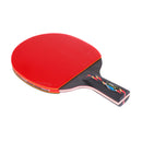 Durable Table Tennis Paddle Ping-Pong Bat Rackets Case Ball Set Short Handle Penhold Grips