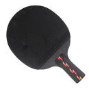 Durable Table Tennis Paddle Ping-Pong Bat Rackets Case Ball Set Short Handle Penhold Grips