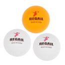 2 Players Table Tennis Ping Pong Complete Set- 2 Pieces Shake Hands Grips Bats Paddles Rackets & 3 Pieces Balls & 1 Piece Carry Cover Bag