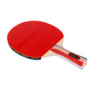 Lightweight 7 Layer Wood Table Tennis Bat Paddle Long Handle Shake Hand Grips Racket Sports Accessories