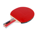 Lightweight Table Tennis Ping Pong Short Handle Penhold Grip Racket Paddle Bat with Case Bag