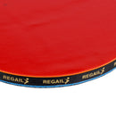 Lightweight Table Tennis Ping Pong Short Handle Penhold Grip Racket Paddle Bat with Case Bag