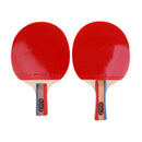 Lightweight Table Tennis Ping Pong Short Handle Penhold Grip Racket Paddle Bat with Case Bag