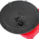 Marine Hatch Pull Out 9" Deck Plate Cover with Red Bag Kayak Canoe Accessories