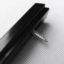 Durable Long 23.6 inch Aluminum Kayak Rail Tackle Mount Marine Canoe Boat Fishing Rod Holder Gear Tool Kit
