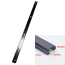 Durable Long 23.6 inch Aluminum Kayak Rail Tackle Mount Marine Canoe Boat Fishing Rod Holder Gear Tool Kit