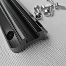 Durable Short Aluminum Marine Kayak Rail Mount Base Canoe Boat Tackle Gear DIY Accessories