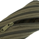 Debris Pouch Outdoor Survival Paracord Zipper Bag Sports Parachute Cord Rope Handbag - Army Green