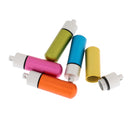 5 Pieces/Set Mini Waterproof Capsule Bottle Seal Box Survival Tool Tablets Holder Outdoor Dry Container Key Chain