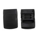 5 Piece Black Plastic Replacement Buckles Molle Belt Ending Clip Connect Buckle for 25mm Webbing Strap